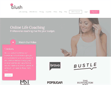 Tablet Screenshot of joinblush.com